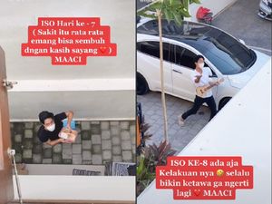 So Sweet! Pria Kirim Makanan untuk Kekasih pakai Drone Diiringi Lagu