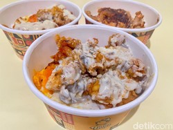 Truffle Belly: Gurih Creamy Truffle Chicken Rice dengan Saus Jamur dan Mentai