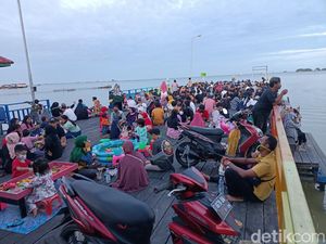 Kasus Corona Melonjak, Wisata Bontang Kuala Penuh Pengunjung