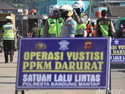 767 Pelanggar PPKM di Bandung Ditindak, Baru 36 Orang yang Bayar Denda