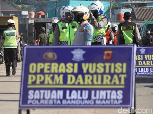 767 Pelanggar PPKM di Bandung Ditindak, Baru 36 Orang yang Bayar Denda