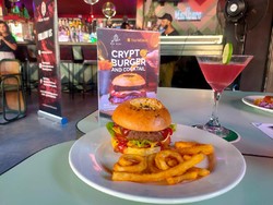 Ada-ada Saja... Beli Burger di Cafe Ini Bisa Dapat Kripto