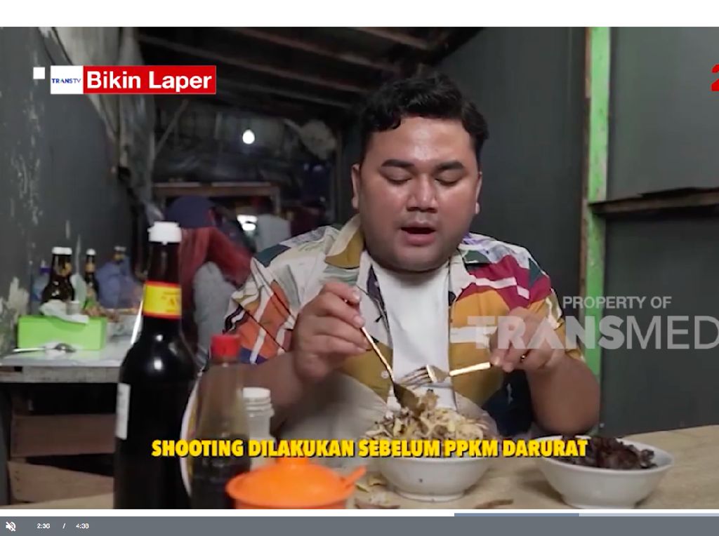 Bikin Laper! Ncess Nabati Cicipi Bubur Ayam Kampung Viral di Rawa Belong