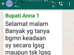 Bupati Bojonegoro Merasa Baik-baik Saja Meski Terpapar COVID-19