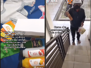 Jalani Isoman, Wanita Ini Bikin Iri Netizen karena Dikirimi Makanan Camer