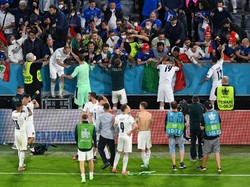 Italia Vs Spanyol di Wembley Bakal Sepi Suporter, Mancini Kecewa