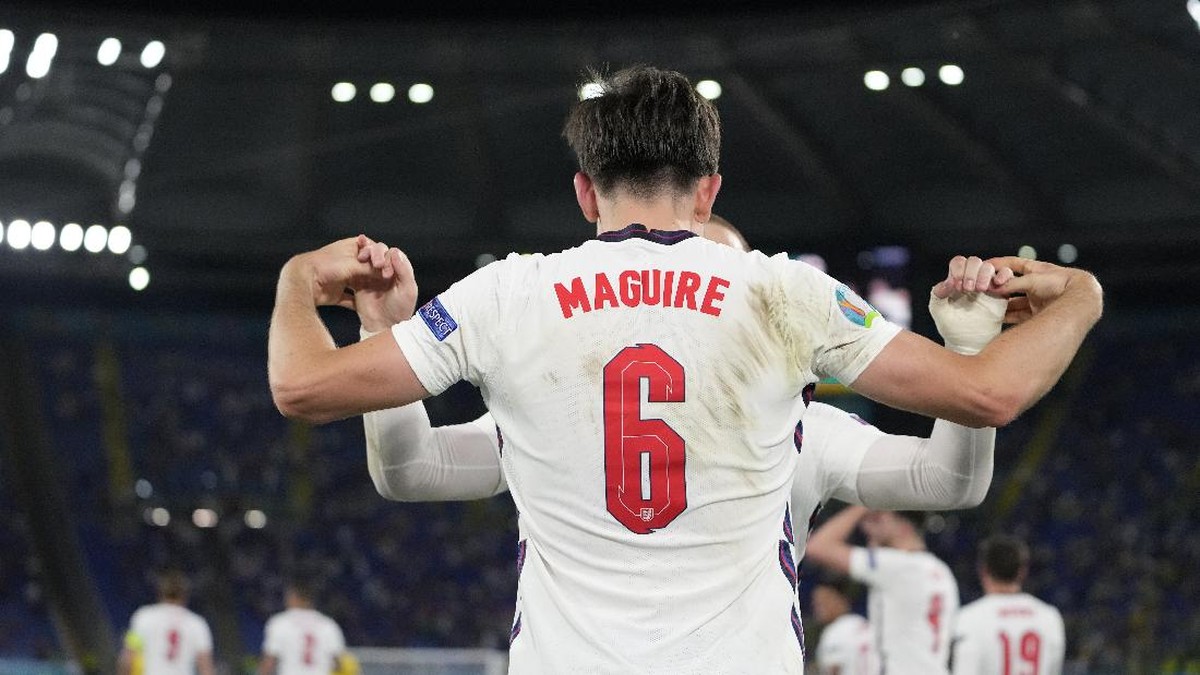 Harry Maguire siap balas rasa sakit hati di Euro 2016 (AP/Alessandra Tarantino)