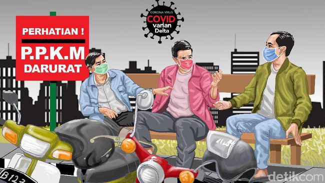 Ilustrasi Virus Corona, Covid 19