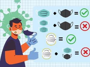 Anjuran 2 Lapis Masker, Ini Cara Pakai yang Benar