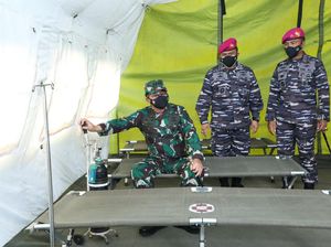 Marinir Siapkan RS Lapangan Kapasitas 400 Tempat Tidur untuk Pasien COVID