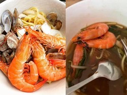 Pembeli Ini Minta Uangnya Kembali Gegara Ada Udang Berkulit dalam Mie Pesanannya