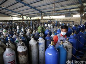 Permintaan Oksigen Meningkat di Tengah Menanjaknya Kasus Corona