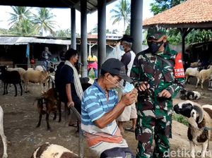 Sidak ke Pasar Hewan, Wabup Tasik Temukan Masih Ada Warga Abai Prokes