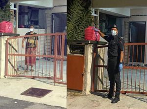 Polisi Ini Antarkan Makanan untuk Buruh Pabrik yang Minta Tolong Karena Kelaparan Polisi Ini Antarkan Makanan untuk Buruh Pabrik yang Minta Tolong Karena Kelaparan