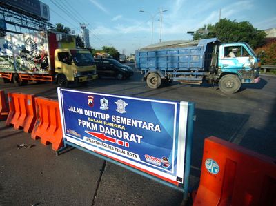 PPKM Darurat di Tegal, Jalur Pantura Ditutup Sementara