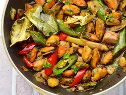 Resep Kerang Hijau Saus Tiram Pedas yang Gurih Nampol