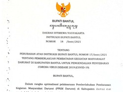 Cek di Sini Lur! Detail Aturan-Penyekatan Jalan PPKM Darurat di Bantul