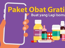 Paket Obat Gratis Buat yang Lagi Isoman