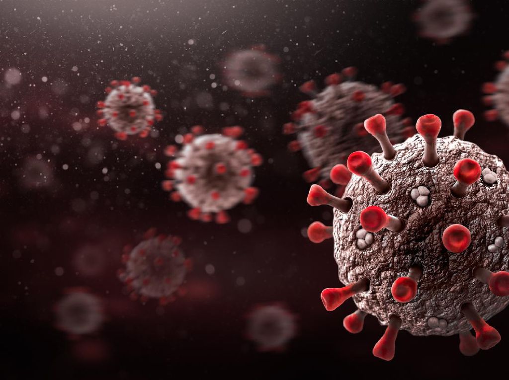 Penampakan 3D Struktur Luar Virus Corona Buatan Ilmuwan Rusia