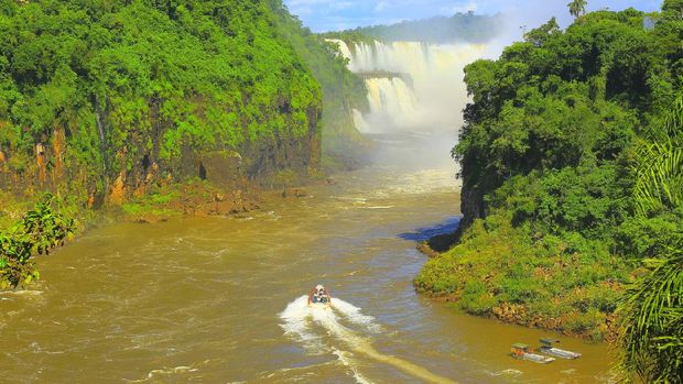 You can see my collection of photos of stunning and surreal powerful Iguacu (Iguassu, Iguazu or Cataratas do Iguaçu) Falls - waterfalls and National Park rainforest, tropical birds and animals; the incredible waterfalls National Park in Brazil and Argentina sides, South America, sunrises, sunsets, and much others!!) in the following link below: