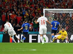 Italia Vs Spanyol: Skor Imbang 1-1, Duel ke Perpanjangan Waktu