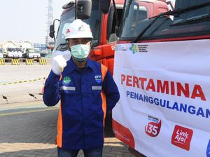 Pertamina Distribusikan ISO Tank Oksigen ke Jateng & Yogya