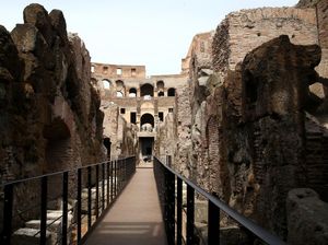 Pertama Kalinya, Lantai Bawah Tanah Colosseum Terbuka untuk Turis