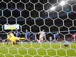 Tak ada gol yang tercipta di 2x15 menit perpanjangan waktu. Pemenang laga ini ditentukan lewat adu penalti. Facundo Arrizabalaga/Pool Photo via AP.