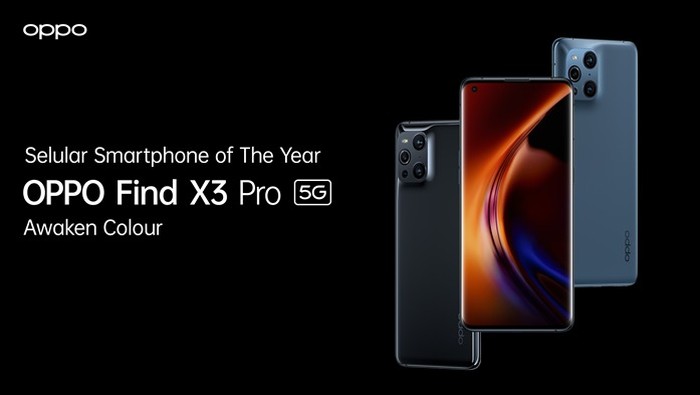 OPPO Find X3 Pro 5G Raih Smartphone of The Year dari Selular Award