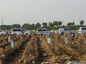 Makam di TPU Rorotan Amblas, Pemprov DKI: Dinas Pemakaman-SDA Cari Solusinya