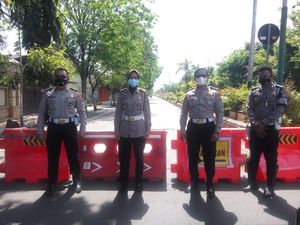 5 Penjuru Perkotaan Nganjuk Ditutup untuk Optimalkan PPKM Darurat