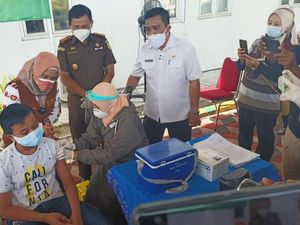 Pemkot Mojokerto Targetkan Vaksinasi 21 Ribu Anak sampai Agustus Pemkot Mojokerto Targetkan Vaksinasi 21 Ribu Anak sampai Agustus