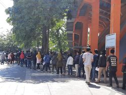 Terbaru, 62 Ribu Warga Surabaya Selama 2 Hari Vaksinasi di Stadion Tambaksari