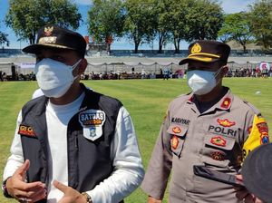 Dalam Sehari, 44 Ribu Warga Surabaya Divaksin di Stadion Tambaksari Dalam Sehari, 44 Ribu Warga Surabaya Divaksin di Stadion Tambaksari