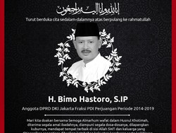 Anggota DPRD DKI 2014-2019 Bimo Hastoro Wafat, Dimakamkan Protap COVID