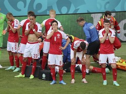 Dalam laga tersebut juga Denmark kalah tipis 0-1, disusul juga kekalahan 1-2 dari Belgia. Wolfgang Rattay - Pool/Getty Images.
