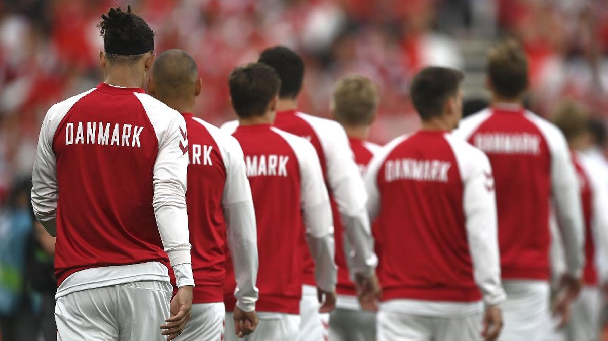 Timnas Denmark membawa isu HAM ke Piala Dunia 2022. (Foto: Getty Images)