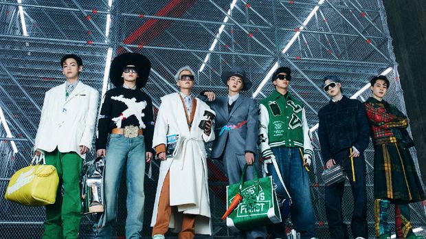 BTS Pamerkan Koleksi Terbaru Louis Vuitton. (Arsip Louis Vuitton)
