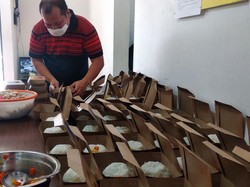 Komunitas dan Restoran Kompak Kirimkan Makanan Gratis untuk Pasien Covid-19 yang Isoman
