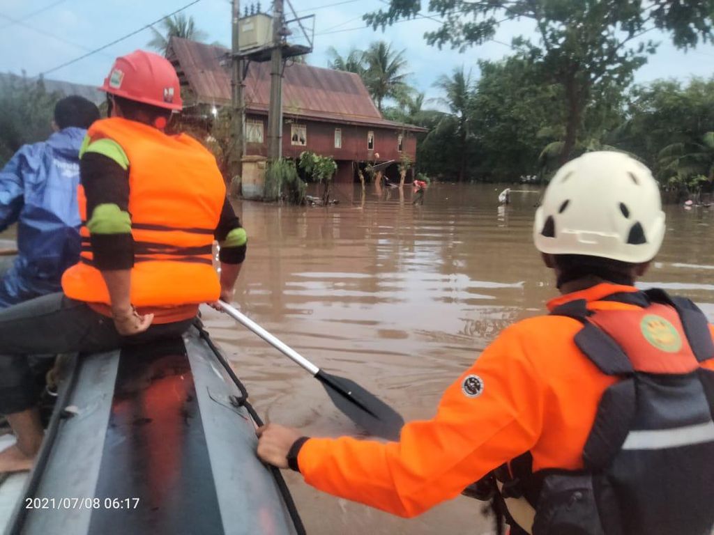 3 Kabupaten di Sulsel Dilanda Banjir, 1 Warga Meninggal
