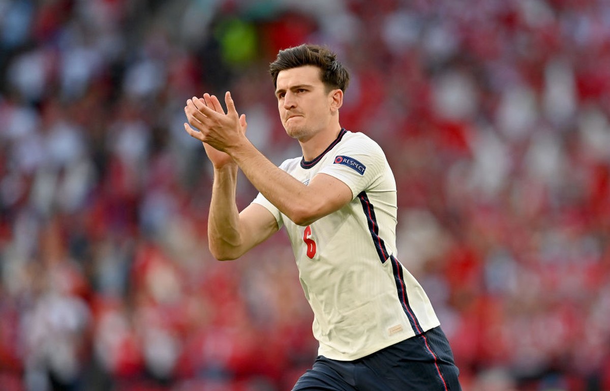 Inggris Vs Denmark: Panggung Ketangguhan Harry Maguire (Getty Images)