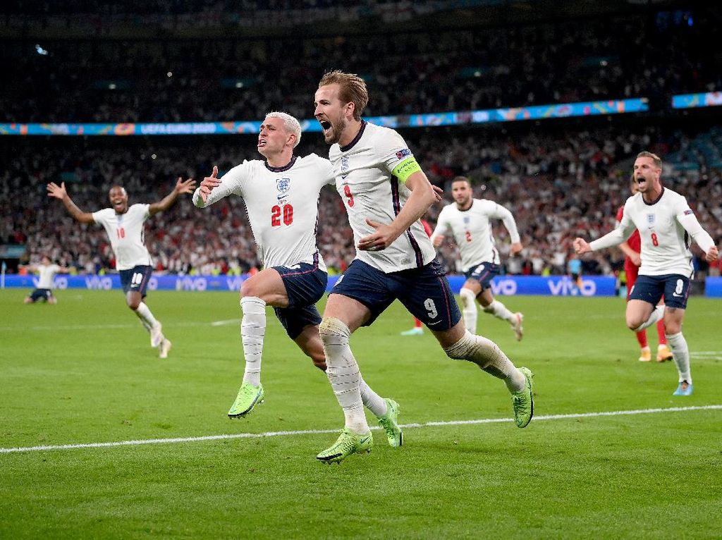 Inggris di Ambang 1 Pintu Lagi untuk Bisa Pulangkan Sepakbola