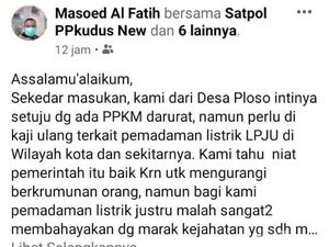 Pemadaman Lampu Jalan di Kudus Dikeluhkan Bikin Pembacok Gentayangan