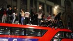 Bikin Merinding, Ribuan Fans Inggris Berkerumun di Tengah Pandemi