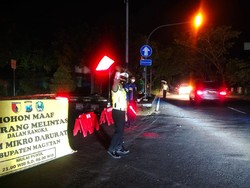 Jalan-jalan Protokol Magetan Dibikin Gelap Saat PPKM Darurat