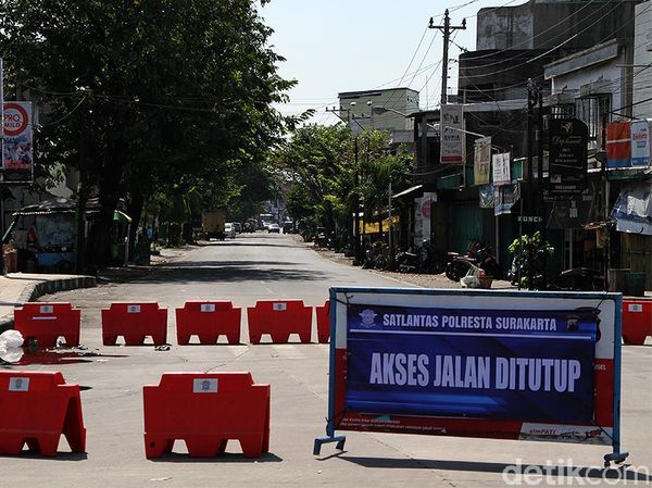 Melihat Lagi Lengangnya Jalan di Kota Solo Saat PPKM Darurat