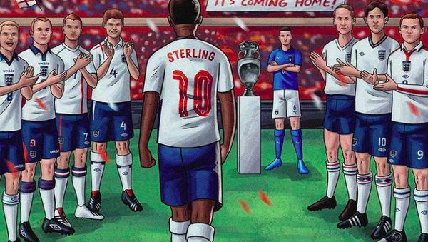Inggris Tembus Final Setelah 55 Tahun, Netizen Girang dan Berang