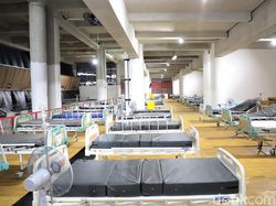 Dibuka Hari Ini, RS Lapangan Tembak Surabaya Langsung Diisi 150 Pasien COVID-19