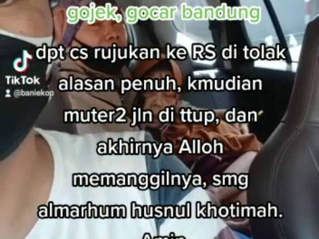 Heboh Wanita Bandung Meninggal di Taksi Online, Sakit Apa?
