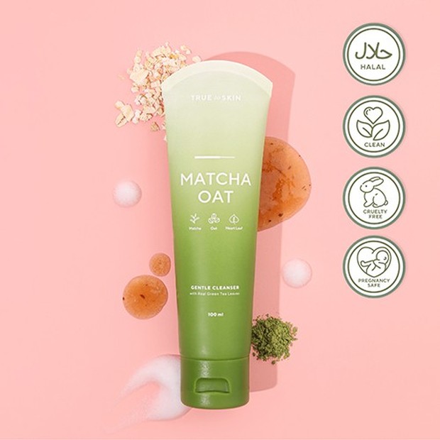 True to Skin, Matcha Oat Gentle Cleanser (shopee.co.id) True to Skin, Matcha Oat Gentle Cleanser